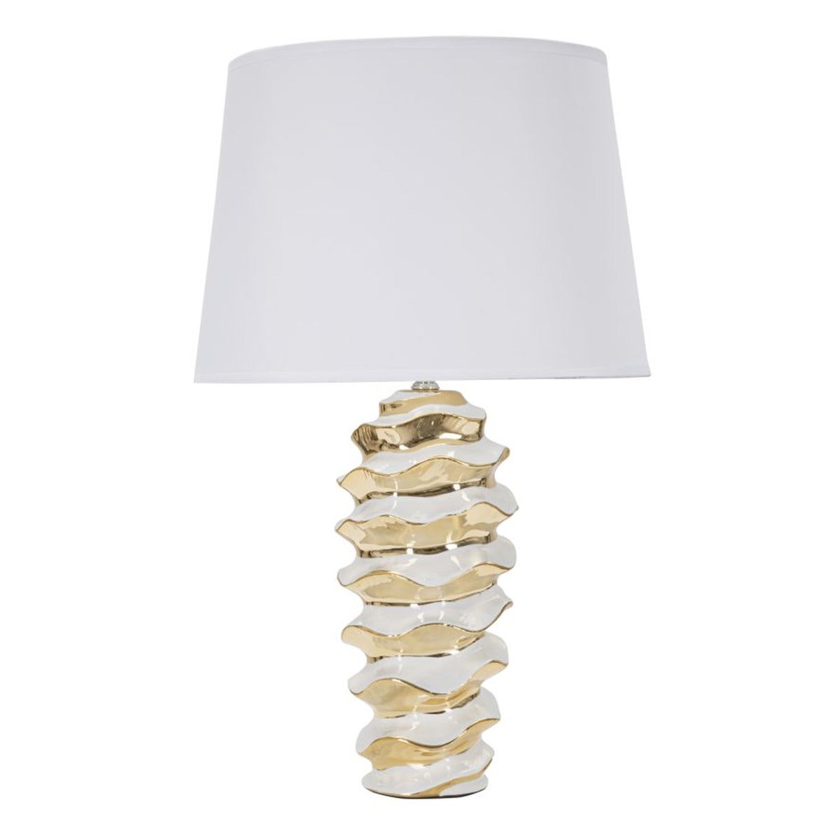 Lampa Stołowa Wystan, Ceramika, Biały, Seven Design