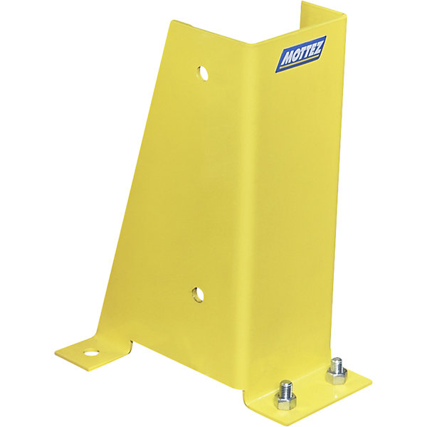 Protège rack de face - 3 cotés - tôle 5mm - jaune Mottez B370S | Leroy ...