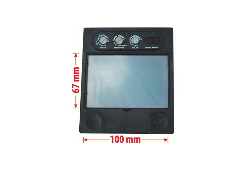 Masque de soudure à teinte variable Delta Plus BARRIER 3 – EN379, teinte 4/5-13, classe optique 1 - 3