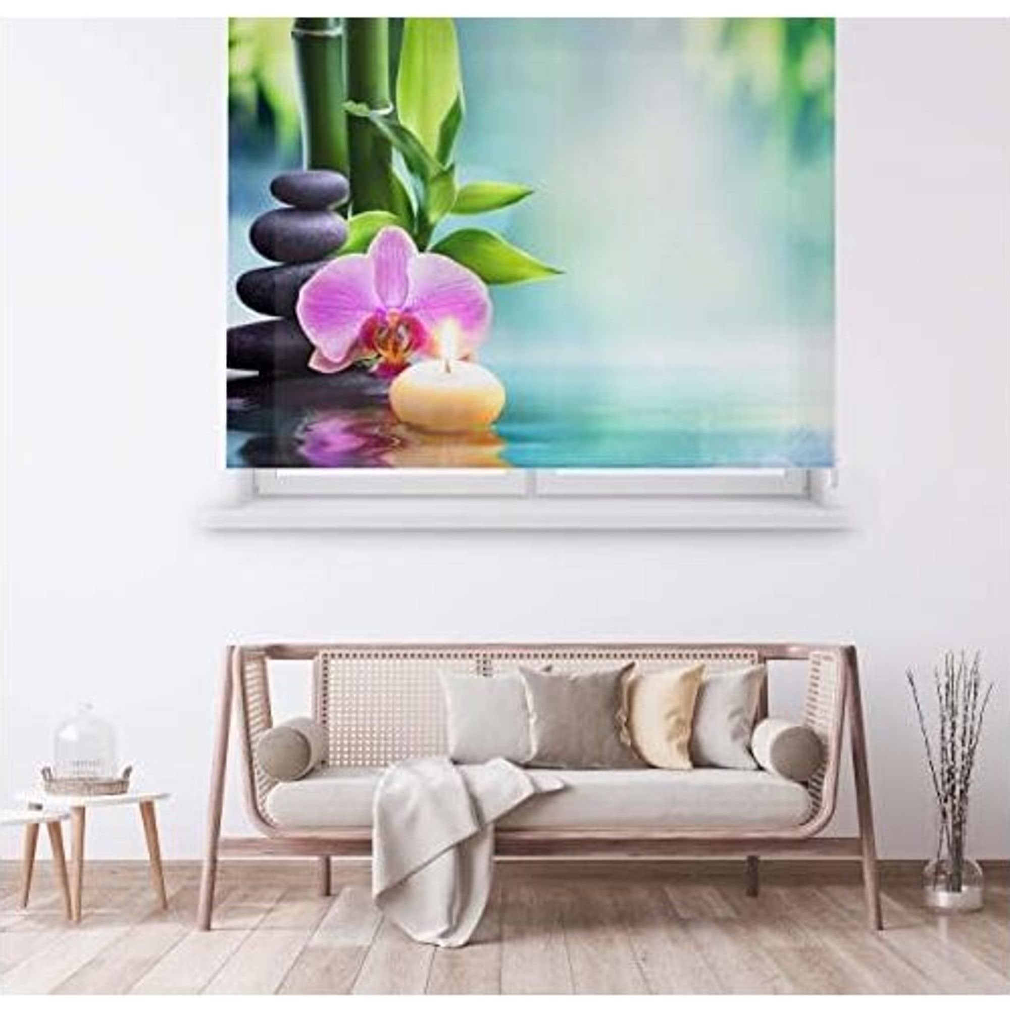 ECOMMERC3 | Tenda a Rullo Digitale Traslucida Misura 90x180 - Tenda a Rullo Traslucida in Tessuto Misura 87x175 - 2