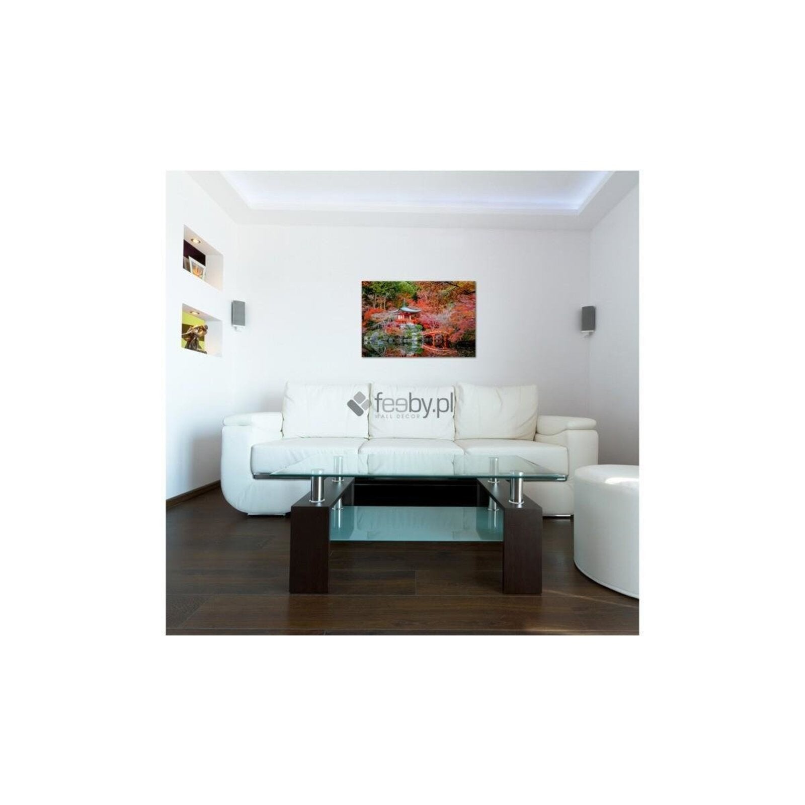 Tableau jardin à la japonaise - 40 x 60 cm - 3