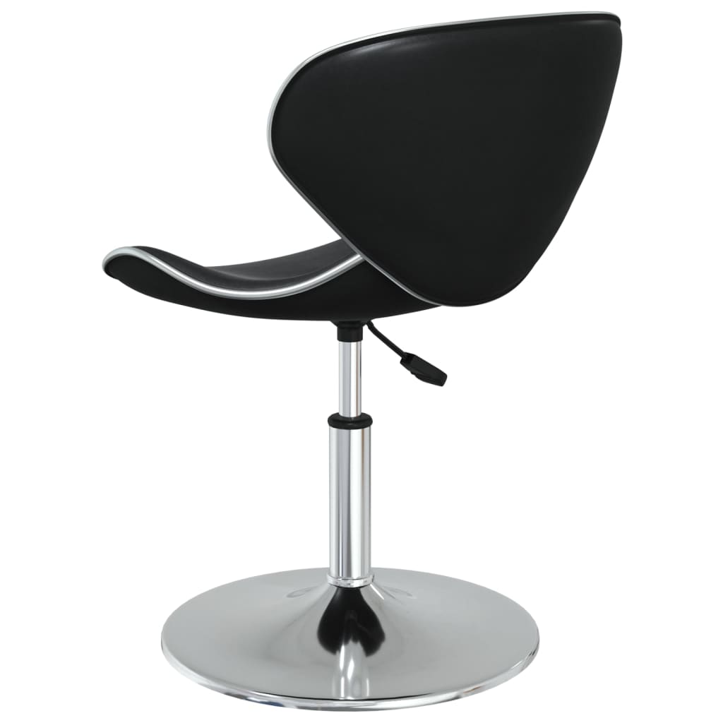 Chaises à manger lot de 2 noir similicuir vidaXL - 7