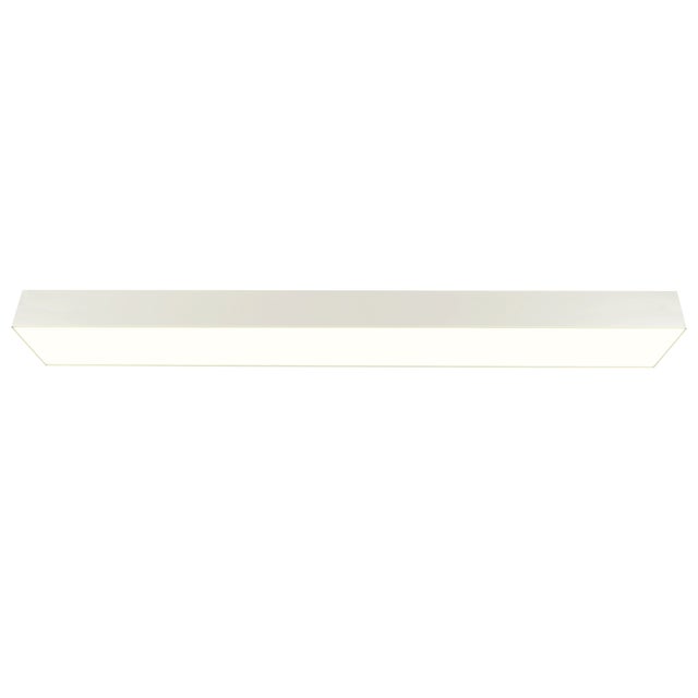 Plafon LED Retangular Juspa de Sobrepor IP20 Branco 4000K 42W 120 cm