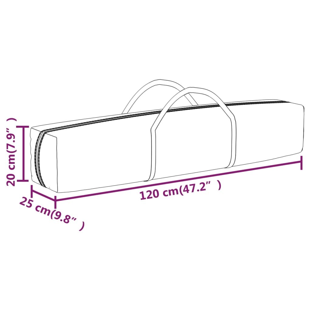 vidaXL Carpa para fiestas plegable gris antracita 2x2 m - 7