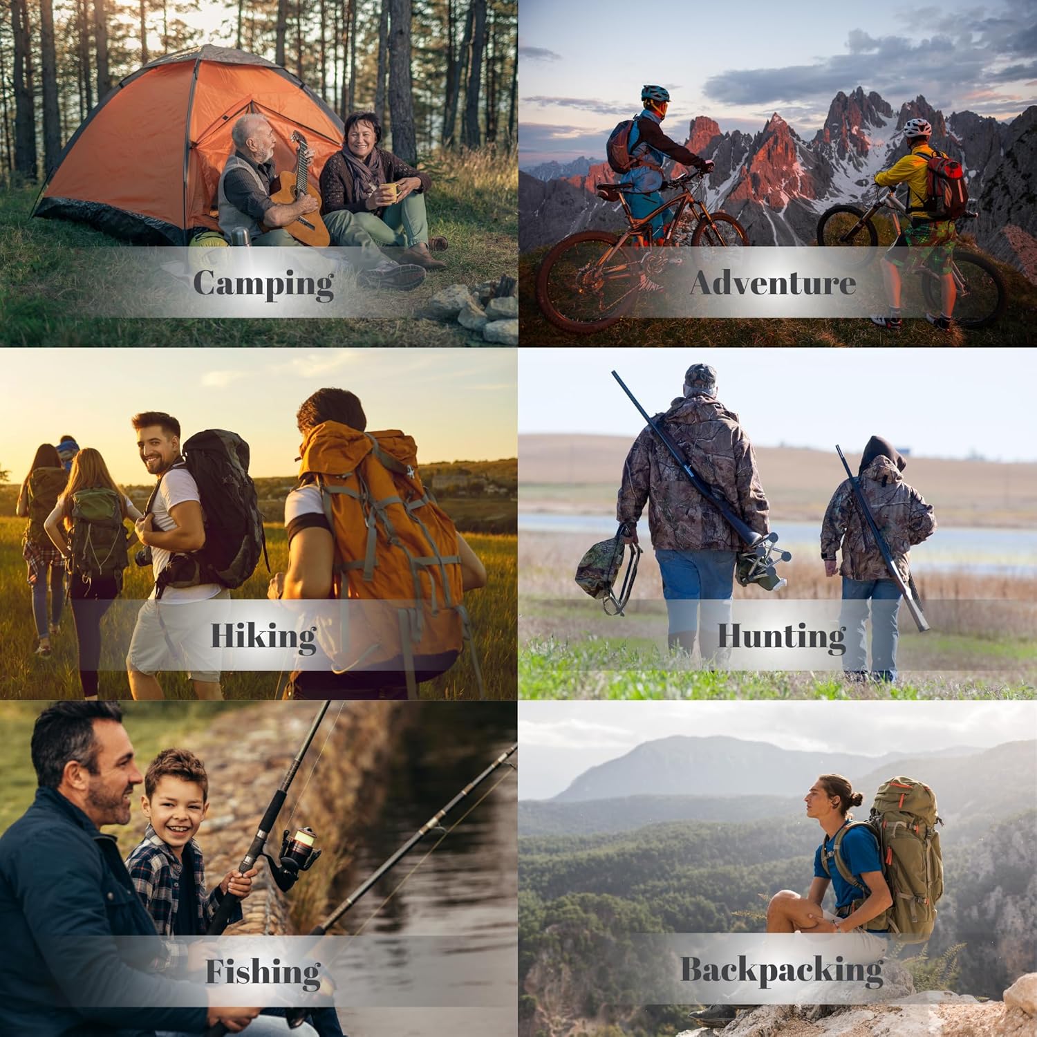 Świąteczny kalendarz adwentowy, zestaw survivalowy 24 w 1, narzędzia survivalowe, kalendarz adwentowy, odliczanie, świąteczny prezent-niespodzianka - 5