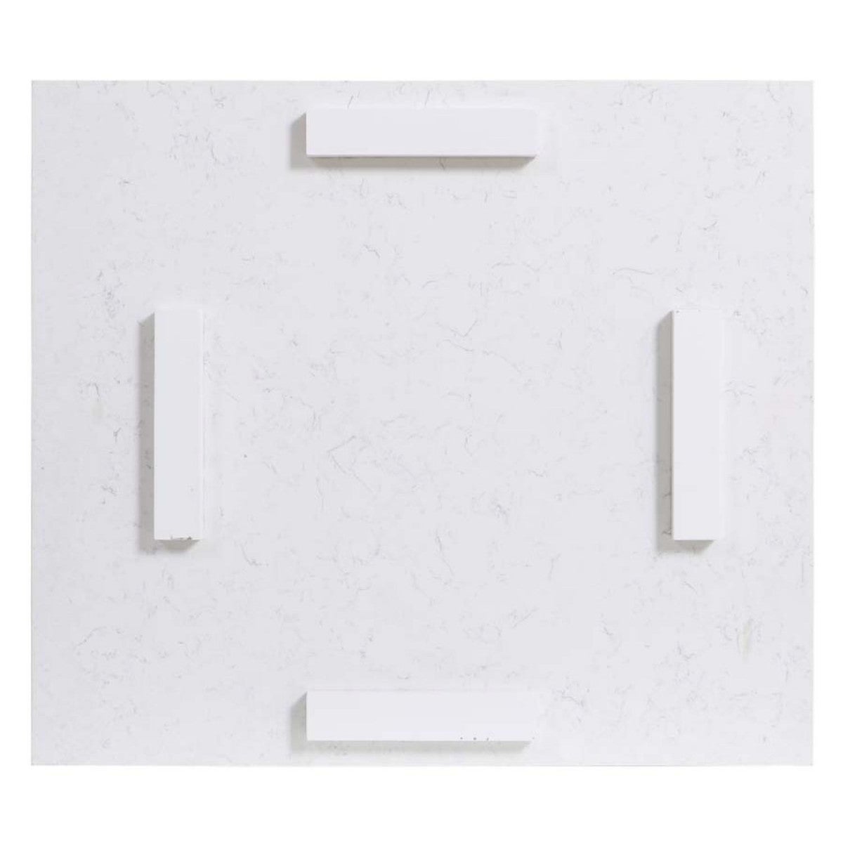 Plan de travail meuble bas Quartz Blanc - Harmonie Interior's - 3