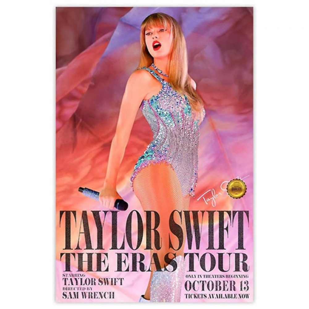 Póster del concierto mundial de Taylor Swift The Eras Tour - Swift