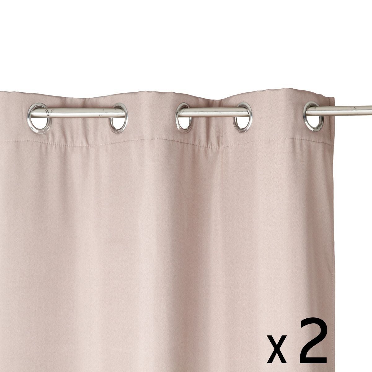 Lot De 1 Rideau En Bouclette Hilma - Taupe - Hasta - Home All | H&M FR