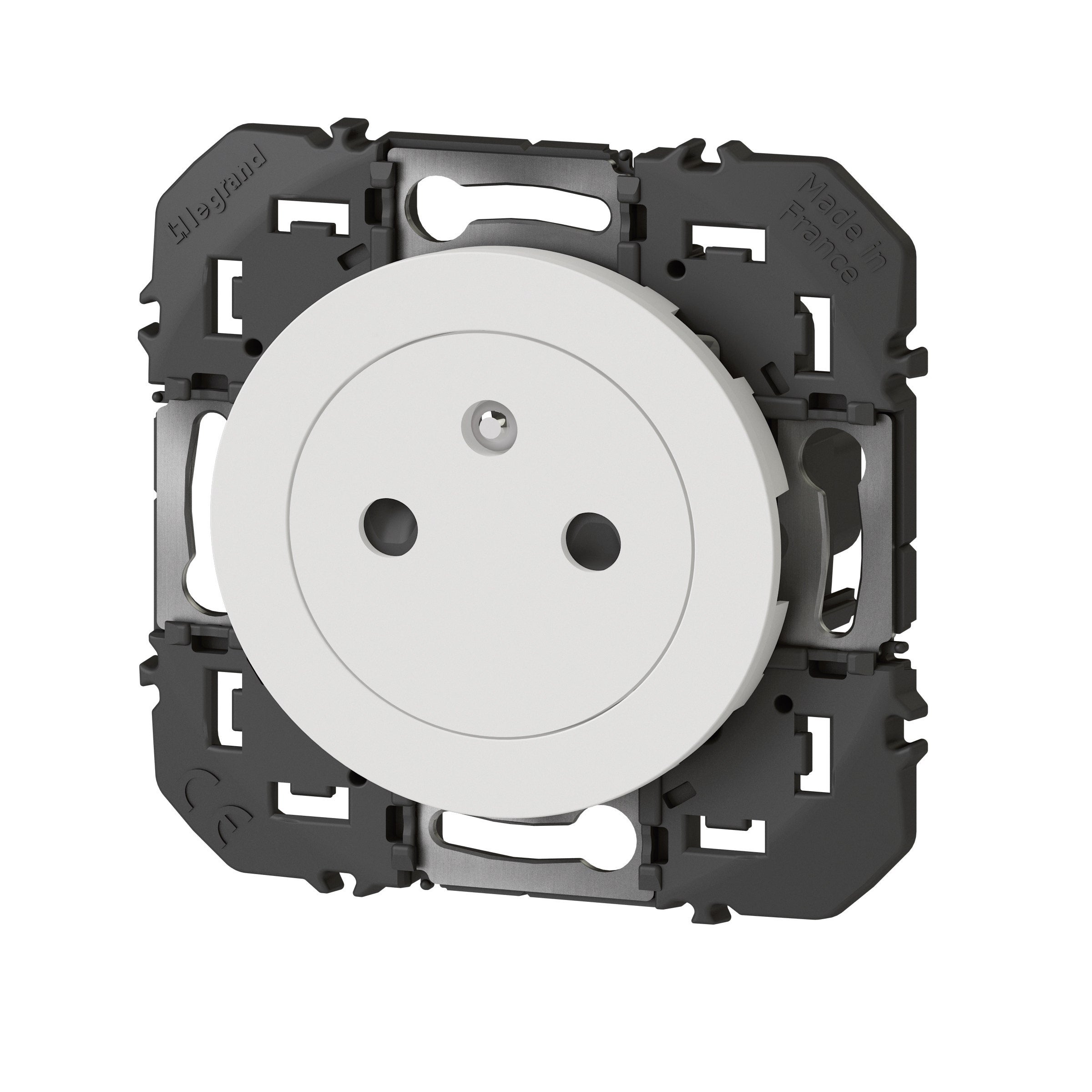 Prise de courant 2P+T Dooxie 16A surface blanc - 2