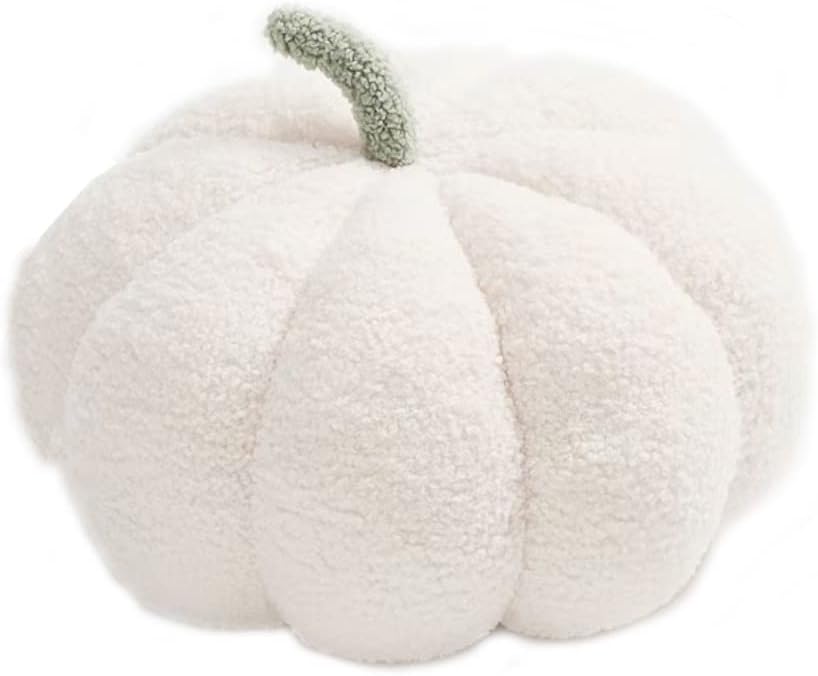 Coussin Décoratif En Forme De Citrouille 3D - En Peluche Simulée - Pour