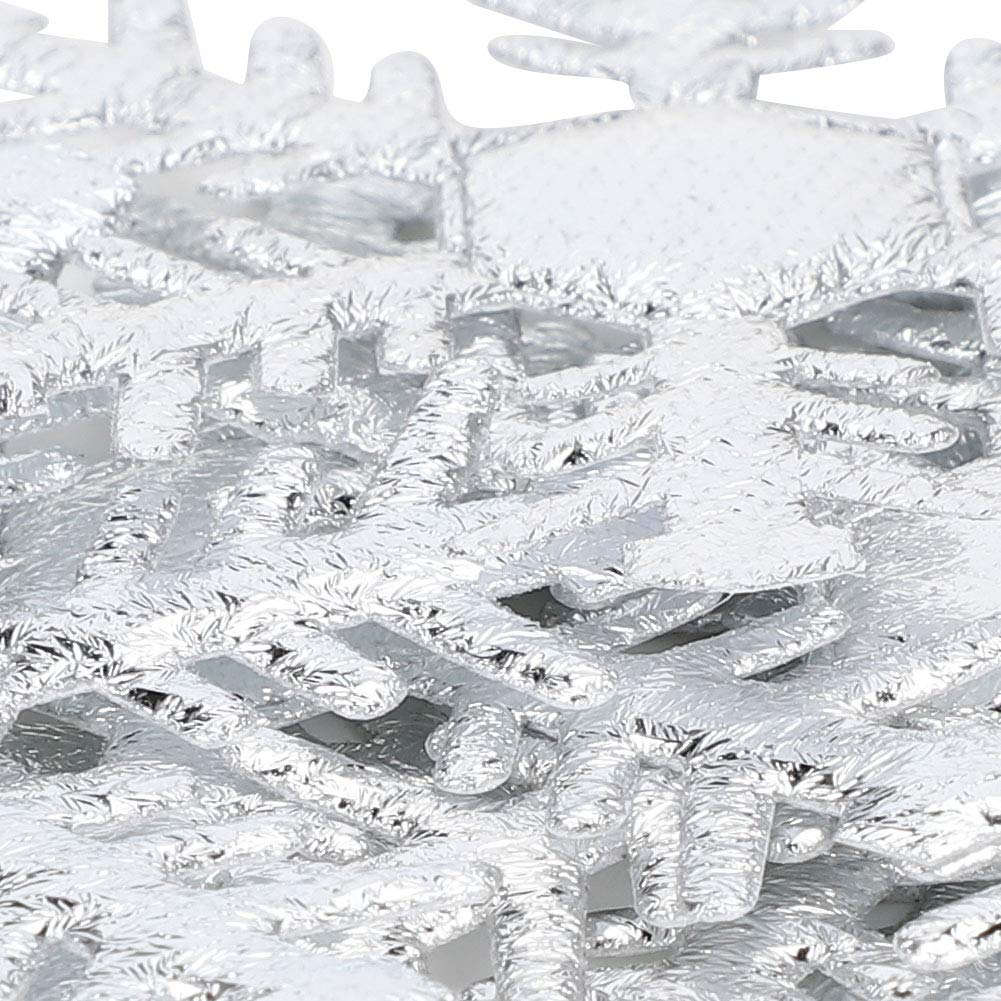 300 Mini Flocons De Neige Métal Pailletés - 5 Mm - Pour Déco Noël, Scrapbooking, Bricolage - Idéal Décoration Hivernale Et Fêtes