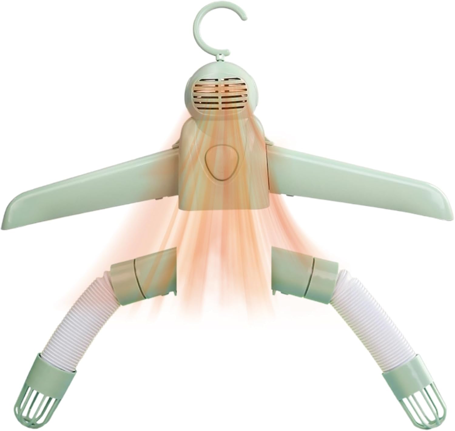 Elektryczna suszarka do ubrań - Wieszak podróżny, szybkie suszenie | Suszarka z regulacją temperatury, cicha i lekka, pomoc w praniu