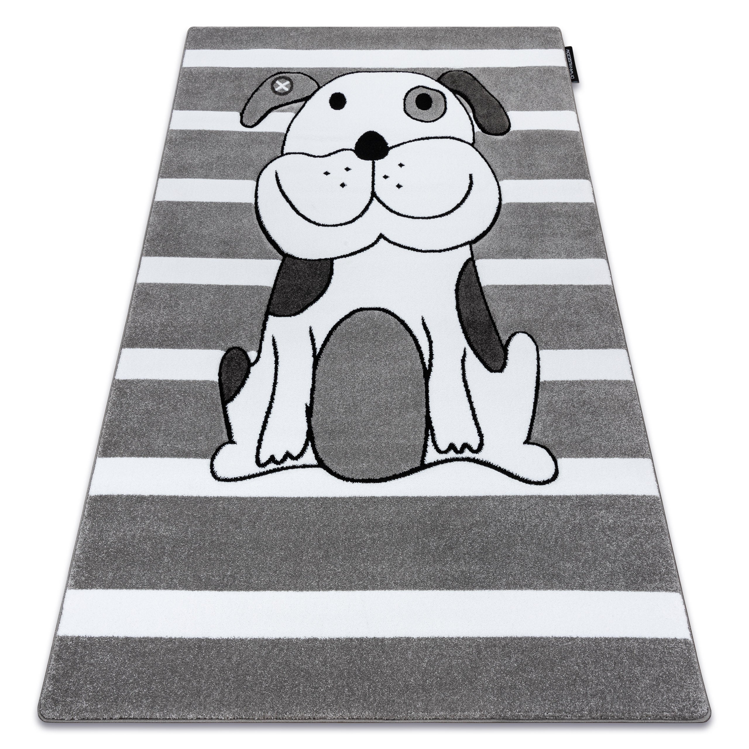 Dywan PETIT PUPPY PIESEK SZCZENIAK szary 200x290 cm