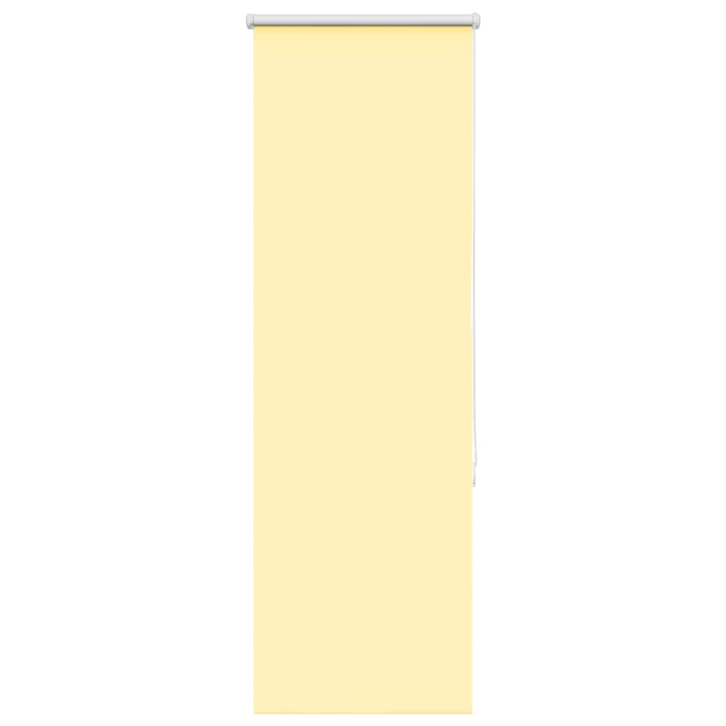 Roleta zaciemniająca Żółta 50x150 cm Szerokość tkaniny 45,7 cm vidaXL