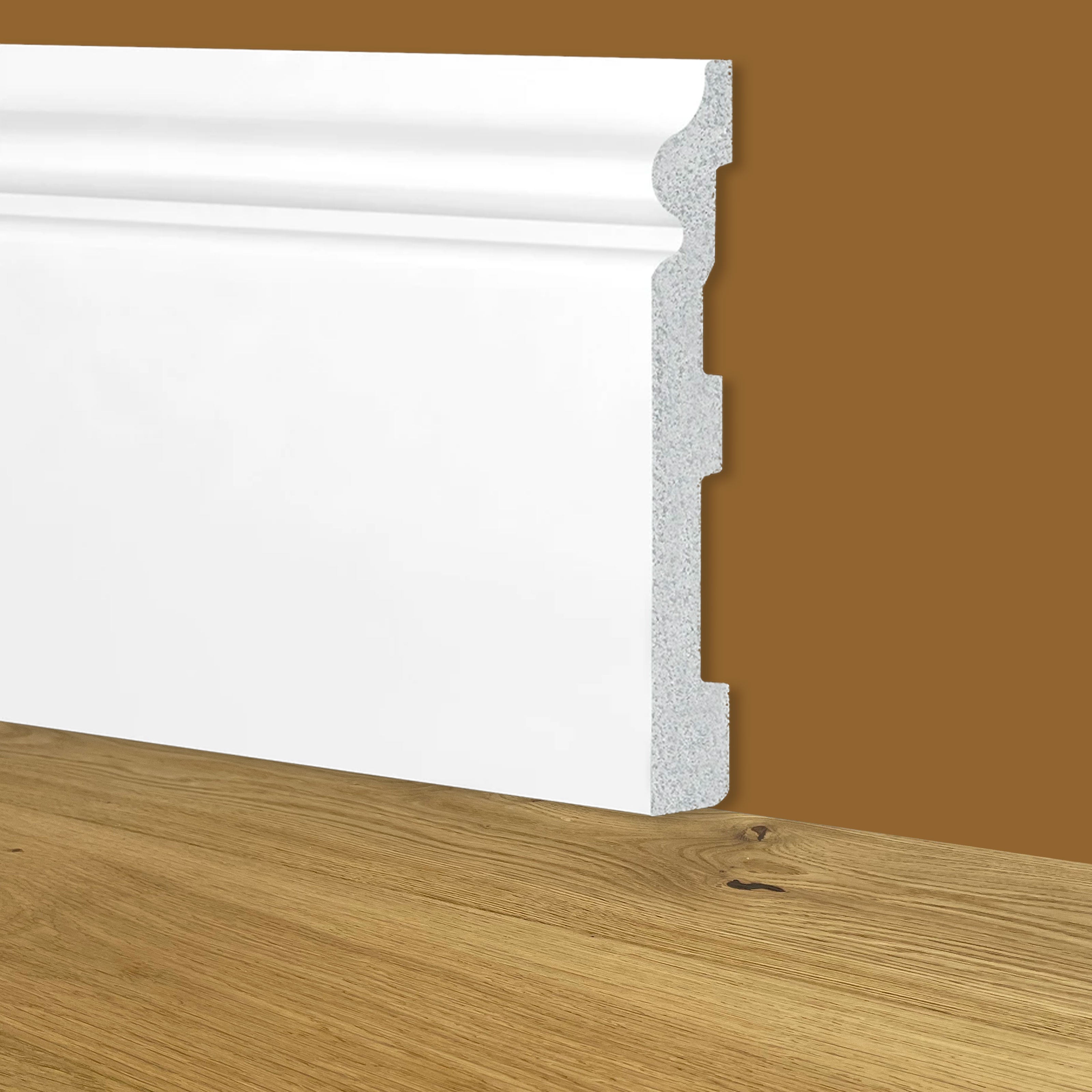 Rodapié BLANCO mod. ETNICO 150x18 en POLIMEROS - Poliestructurado ...
