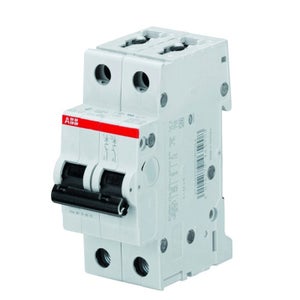 Disjoncteur ABB Phase + Neutre 10A - 4,5kA - Pour Circuit Éclairage