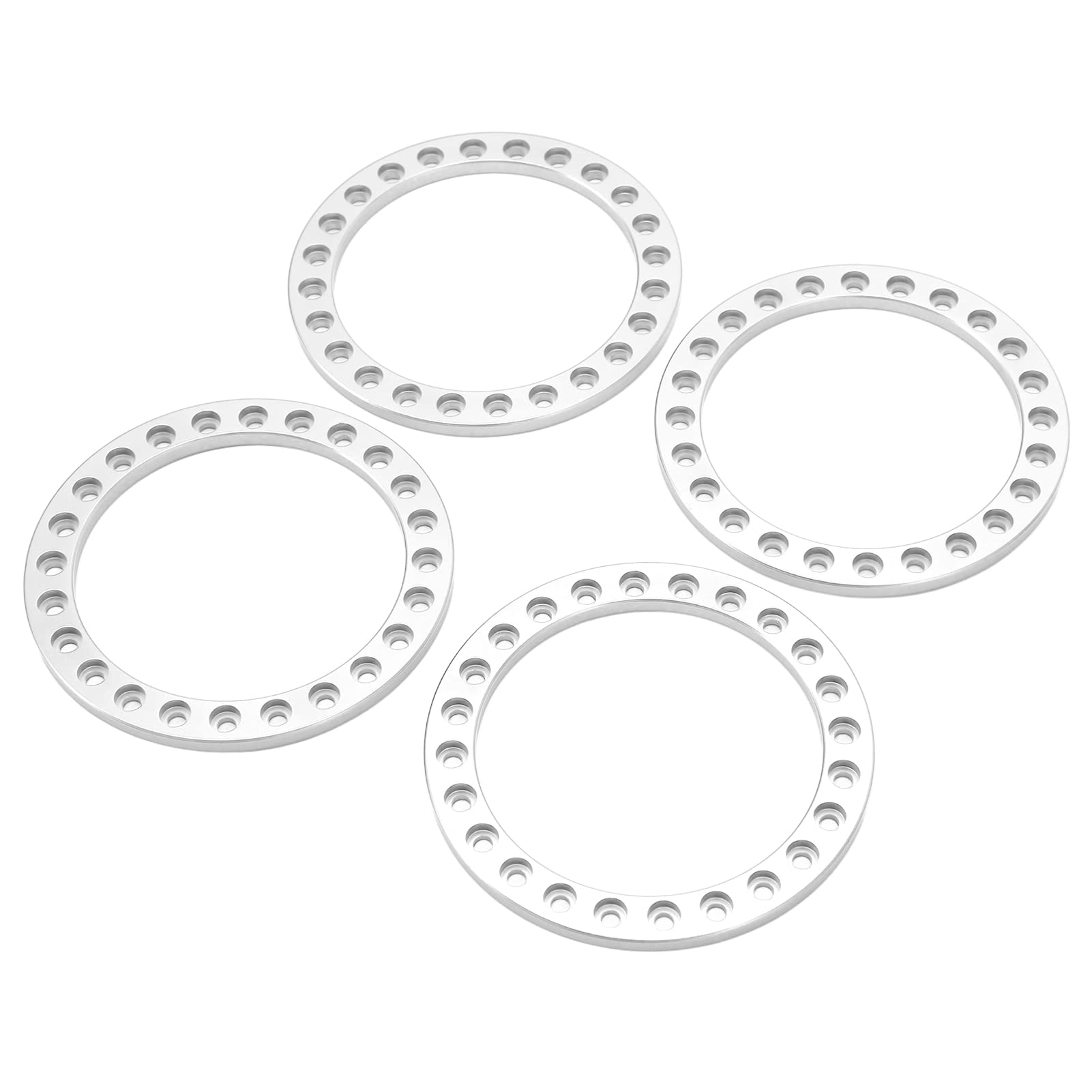 Lot De 4 Anneaux De Centrage Moyeu 54,1 Mm → 57,1 Mm - En Alliage D'aluminium, Pour Adapter Roues Après-vente - 12