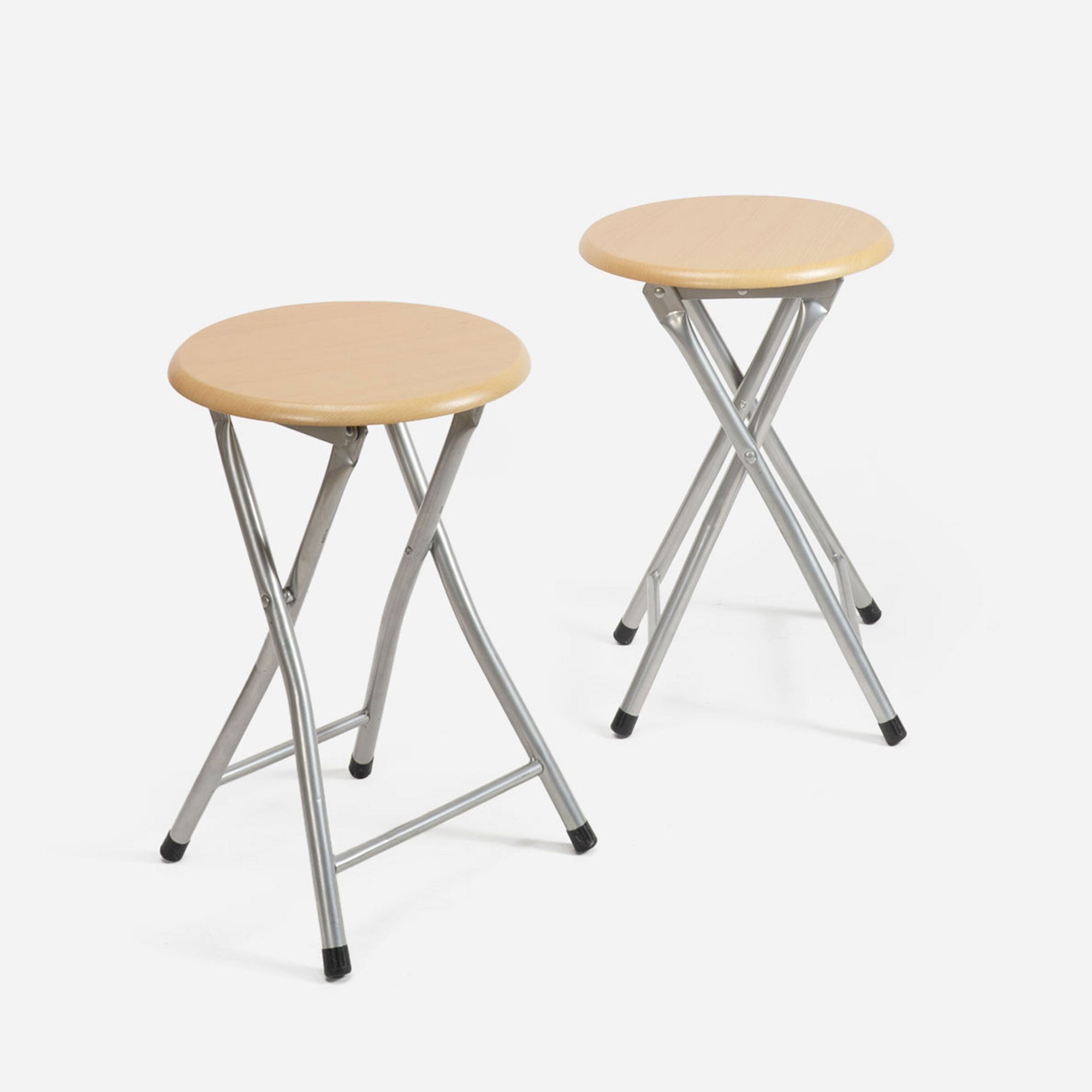 Taburete Plegable de Madera - 30 x 45 cm - 5