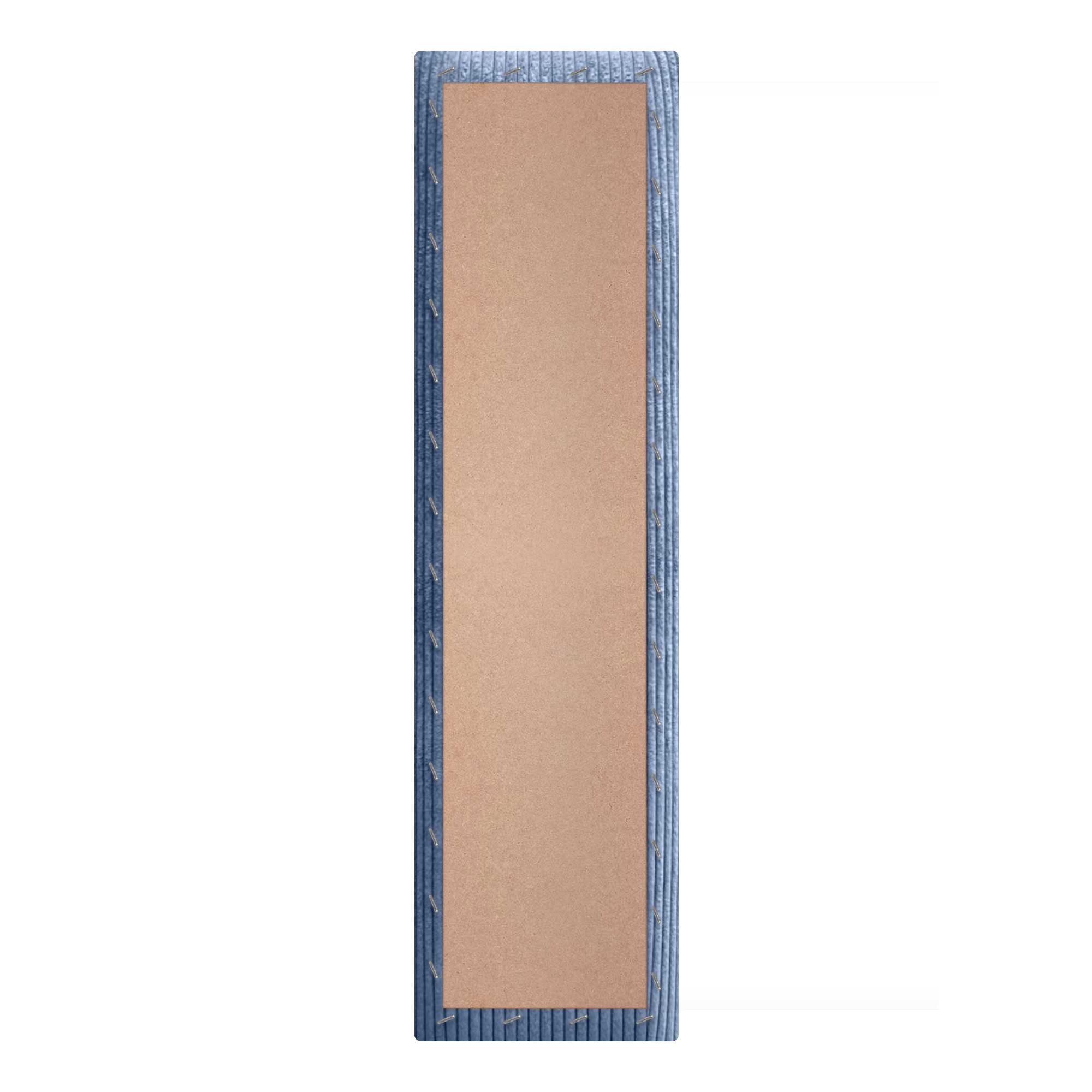 DHOME Pannelli Imbottiti in Velluto Premium Autoadesivi per Parete Acustici Assorbenti Protezione Impatti Testiere (Blu, 60x20cm) - 8