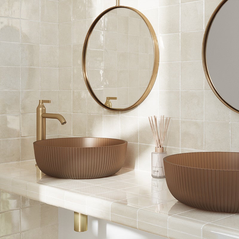 Adesivi Piastrelle Marocchine Impermeabili In PVC - Set 24 Pezzi Con Motivi Floreali, 3 Dimensioni Per Bagno E Cucina