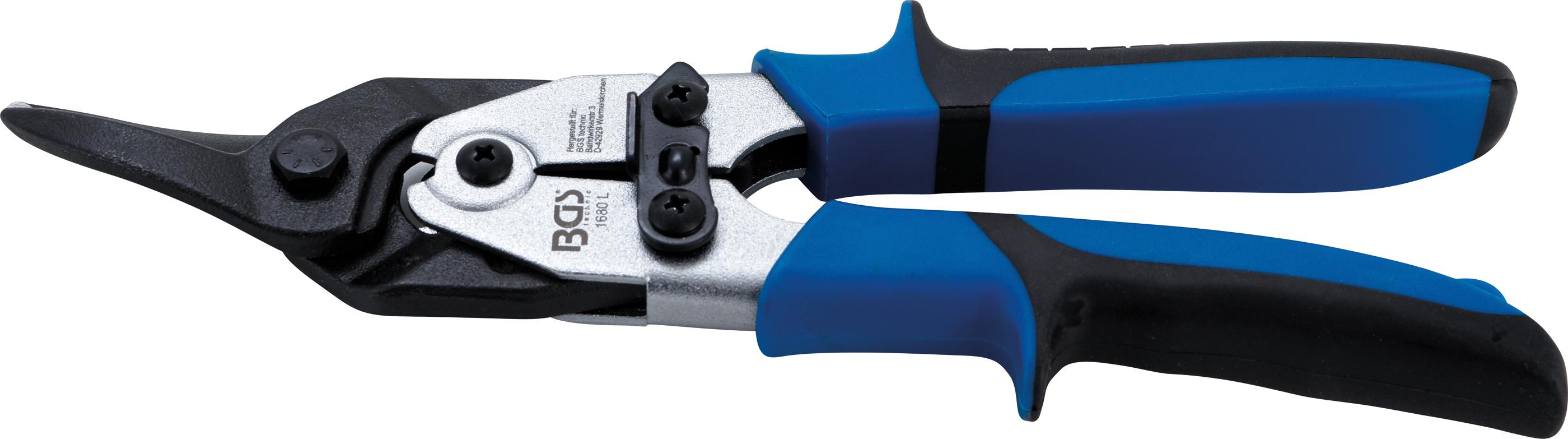 Cesoia per lamiera | Taglio sinistro / dritto | 260 mm - 6