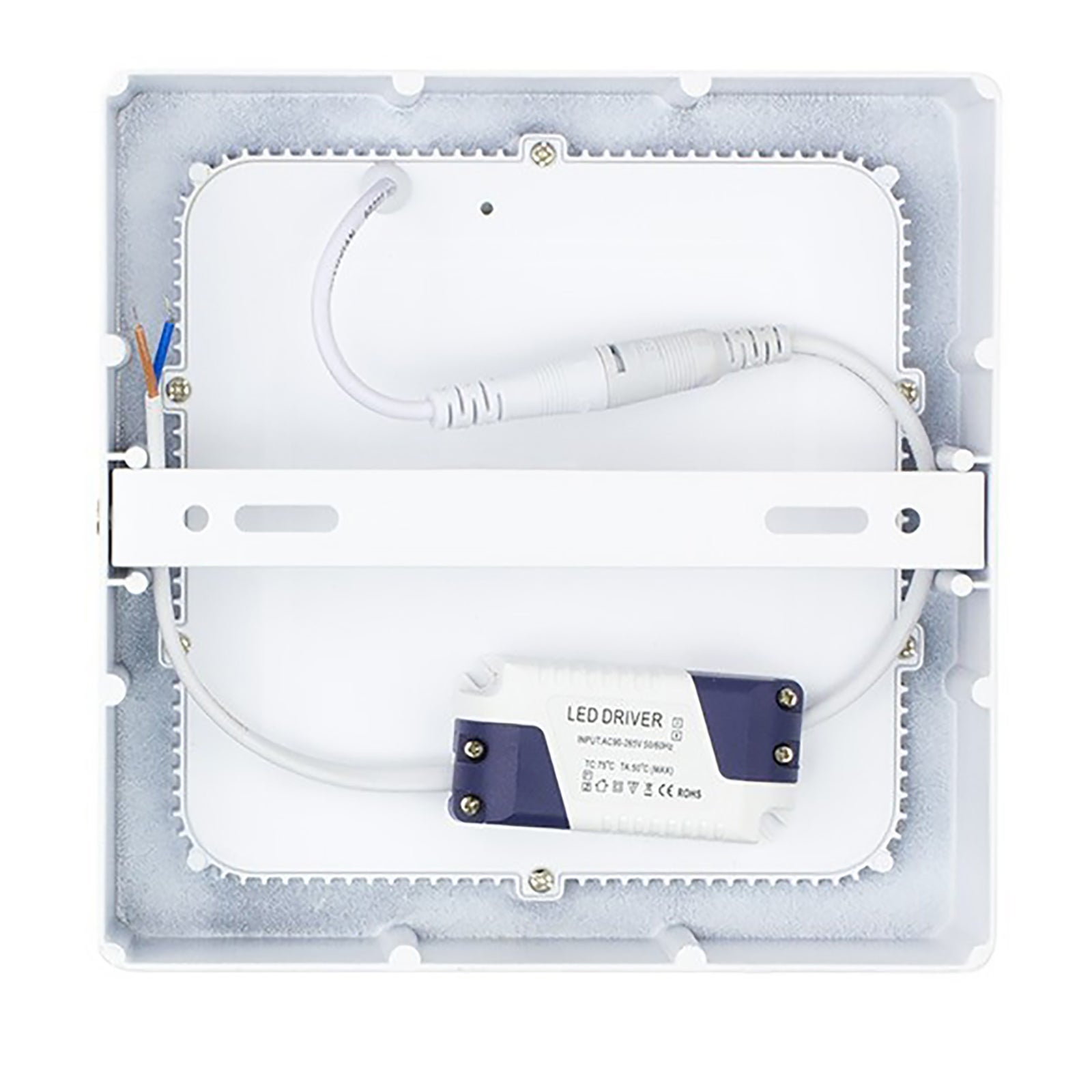 Plafonnier led plafonnier 18w haute luminosité lumière diffuse 180w 230V QUADRATED WARM LIGHT 3000K - 3