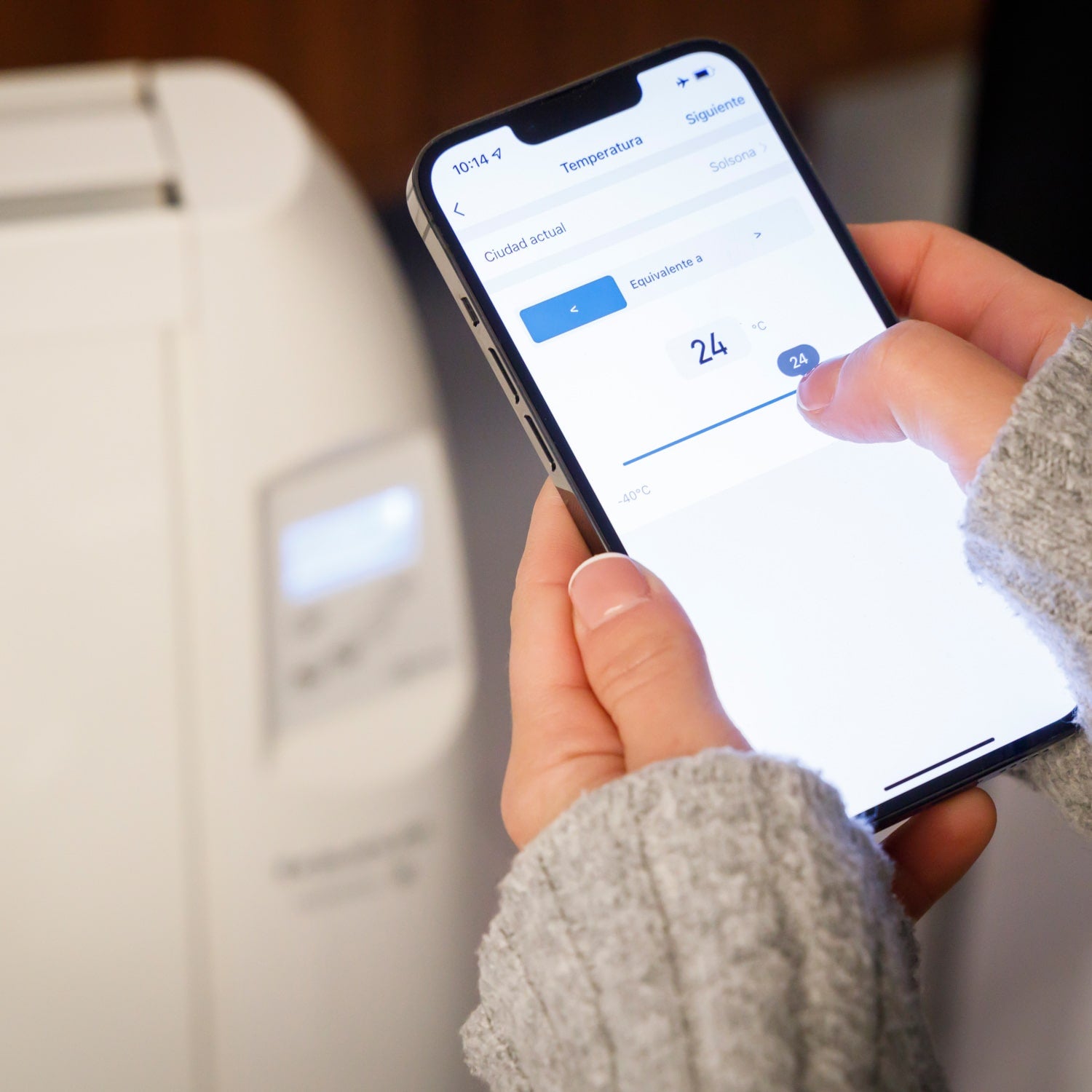 Taurus - Émetteur Thermique WIFI 1500W | 3 modes | Temp. réglable | APP Alexa/Google | IP24 Salles de bain | Écran LCD | Roulettes ou mur | 15m² - 3