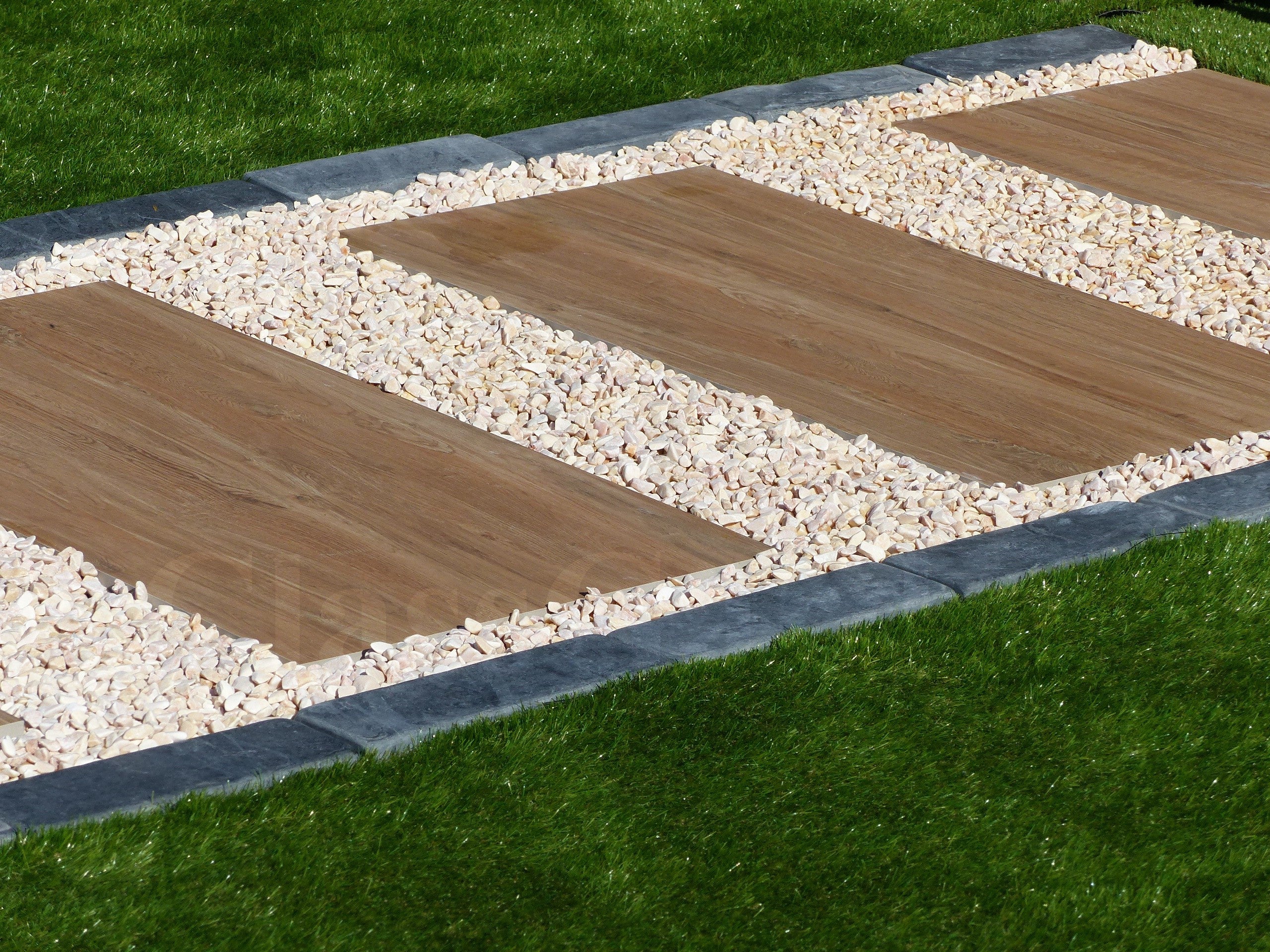 Pas Japonais Couleur Roble - Pack de 14 dalles - 5