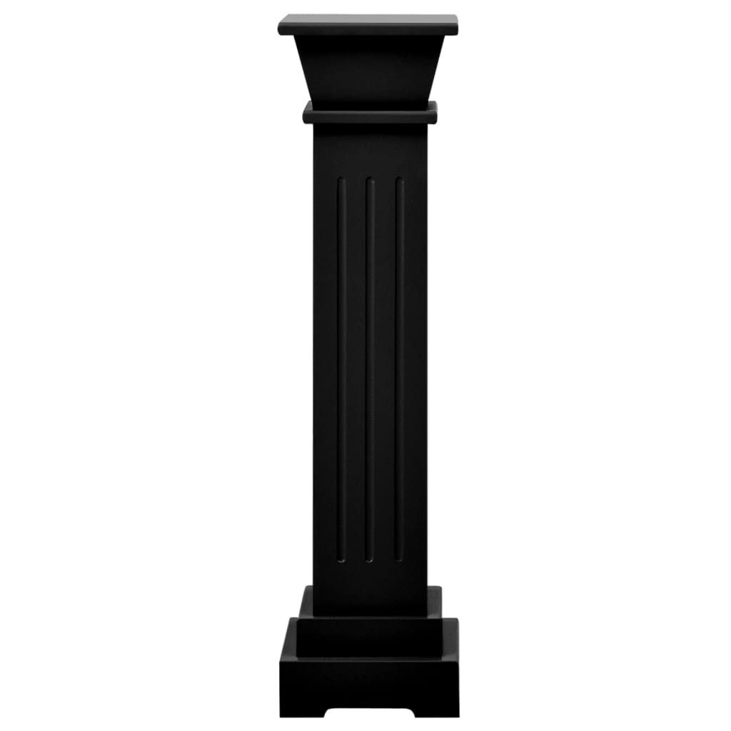 Support Pilier Carré Classique Pour Plantes En MDF - Blanc, Design épuré | Pour Intérieur, Jardin, Terrasse, Décoration Mariage
