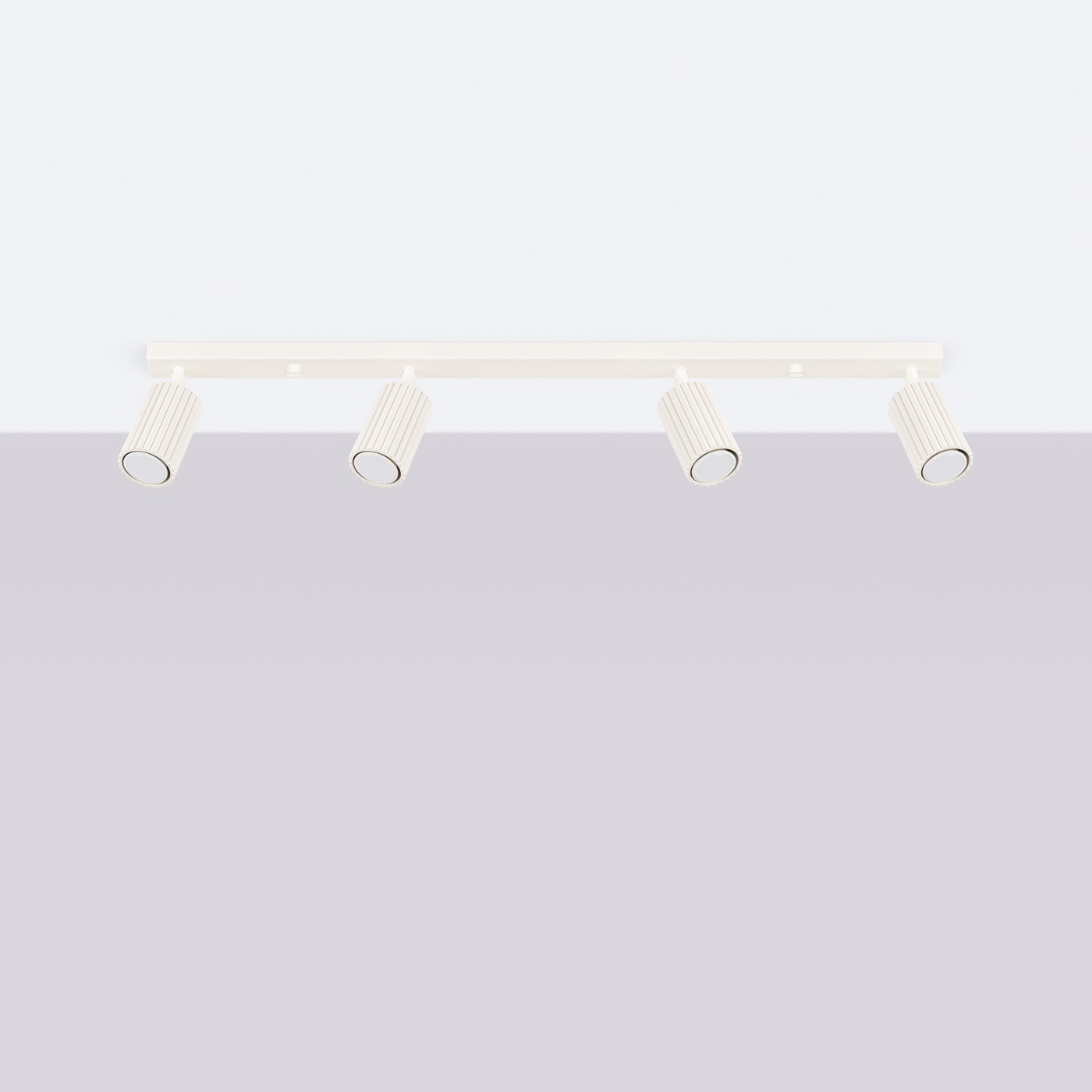 Plafon GLOOW 4L beżowy LED 4000K - 81x6.5x16.5cm Sollux