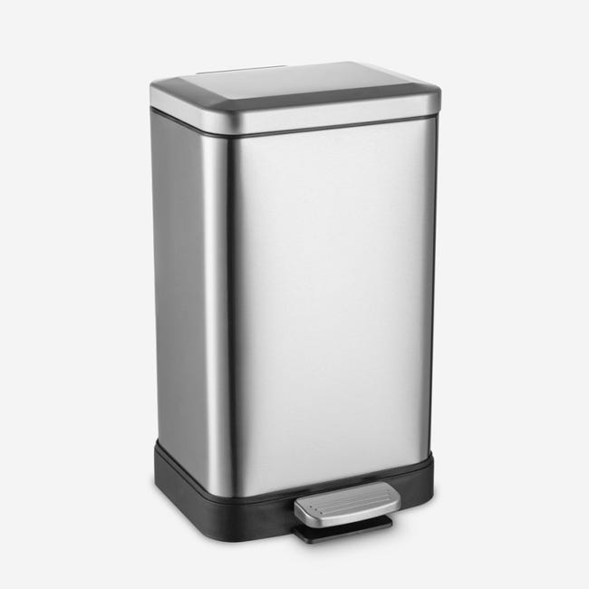 Brabantia - NewIcon Pattumiera A Pedale 3L - Piccolo Cestino Per Bagno Coperchio Con Chiusura Soft Touch Funzionamento Agevole A Pedale Secchio 84656834 - Foto 8