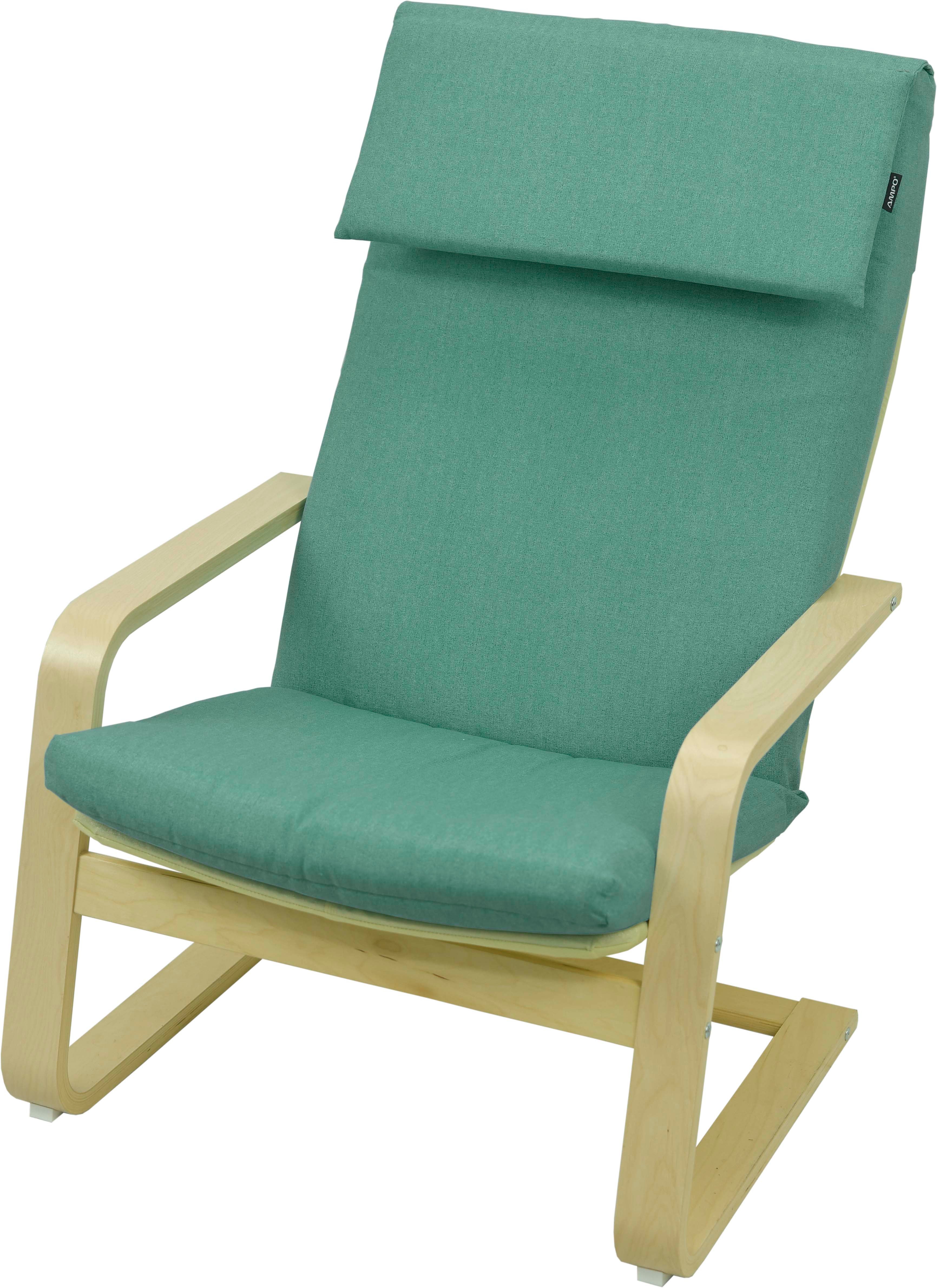 Poduszka na fotel drewniany Poang Pello AMPO miętowy melanż 1 szt.