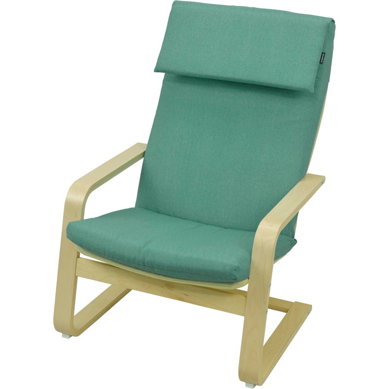 Poduszka na fotel drewniany Poang Pello AMPO miętowy melanż 1 szt.