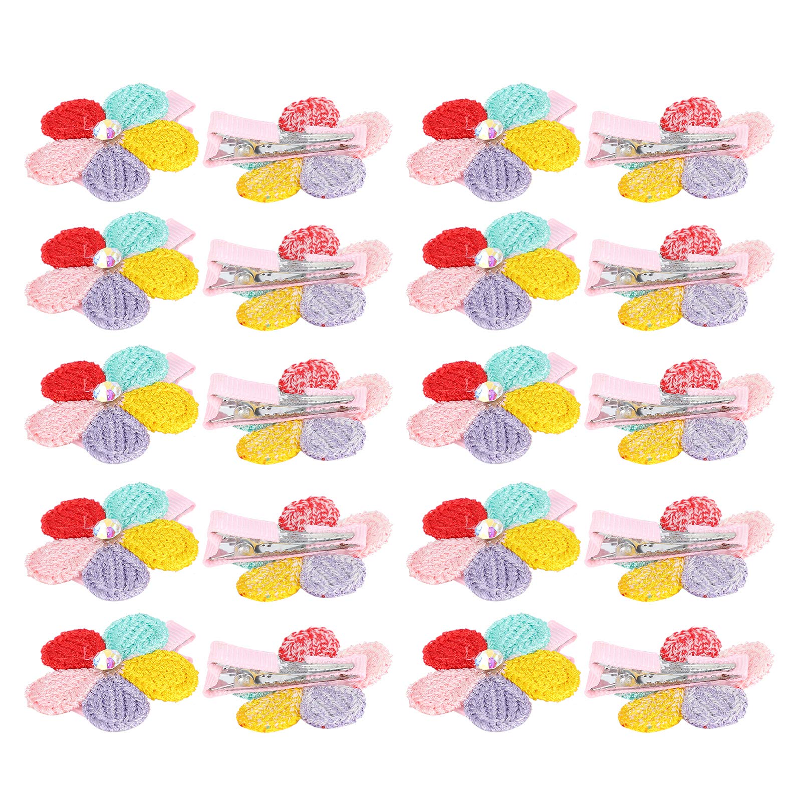 Lot De 4 épingles à Cheveux Kanzashi Japan – Multicolores Métal – Idéales Mariage Ou Soirée