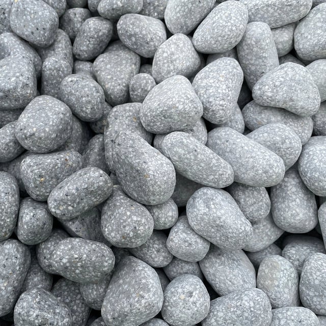 Ciottolo riciclato grigio perla Big bag 1.000 kg. / 10-50 mm