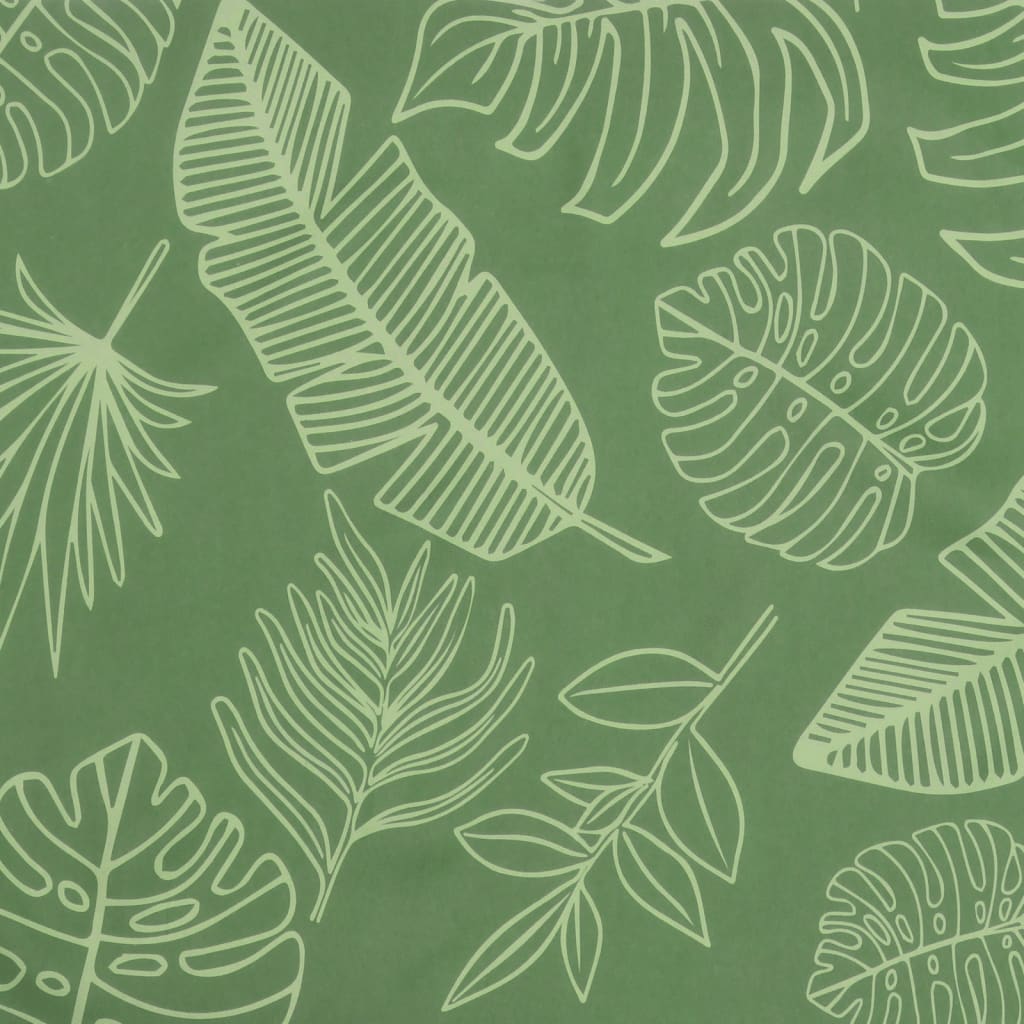 vidaXL Coussins de palette lot de 2 motif de feuilles tissu - 8