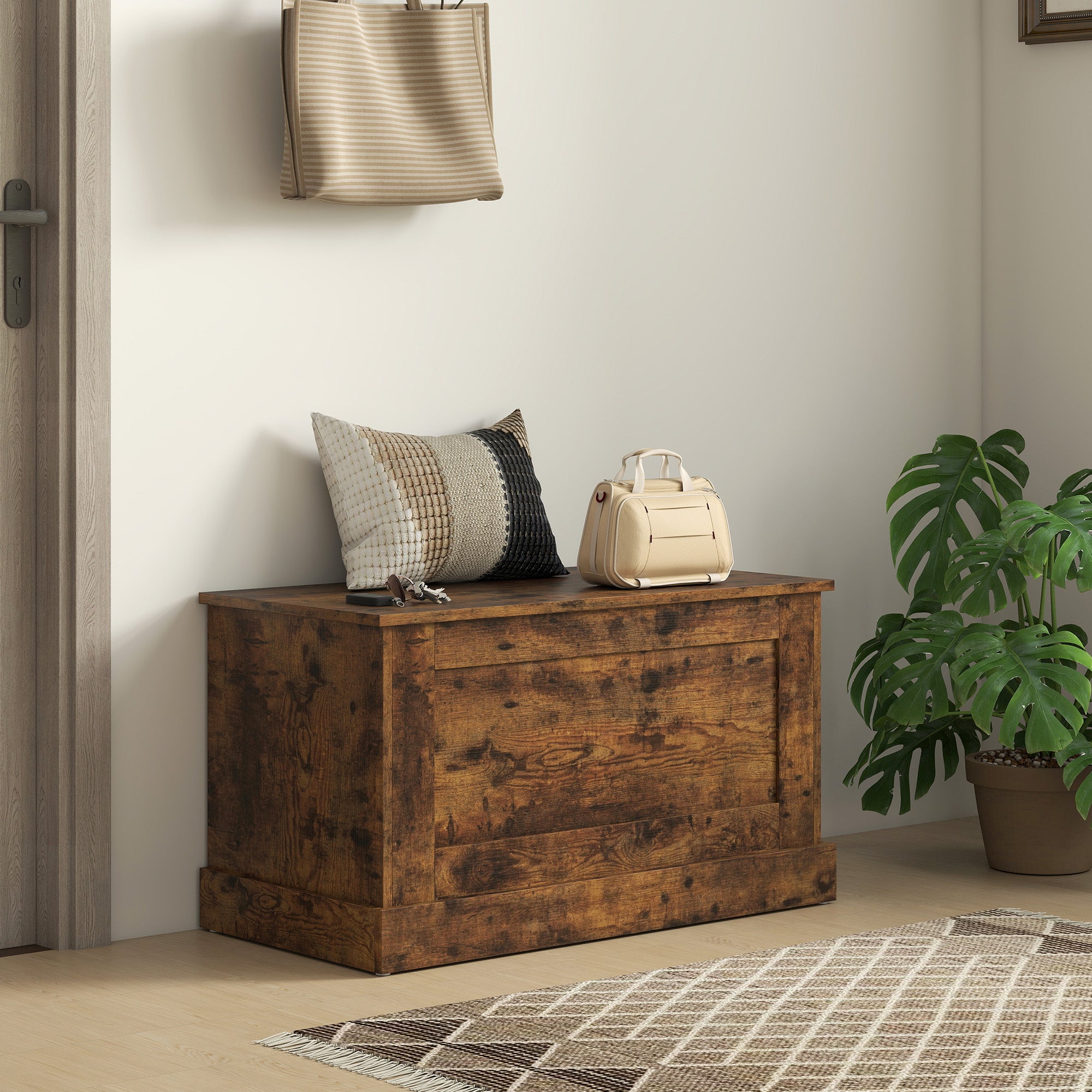 Coffre de rangement panneau de particules HOMCOM - 9