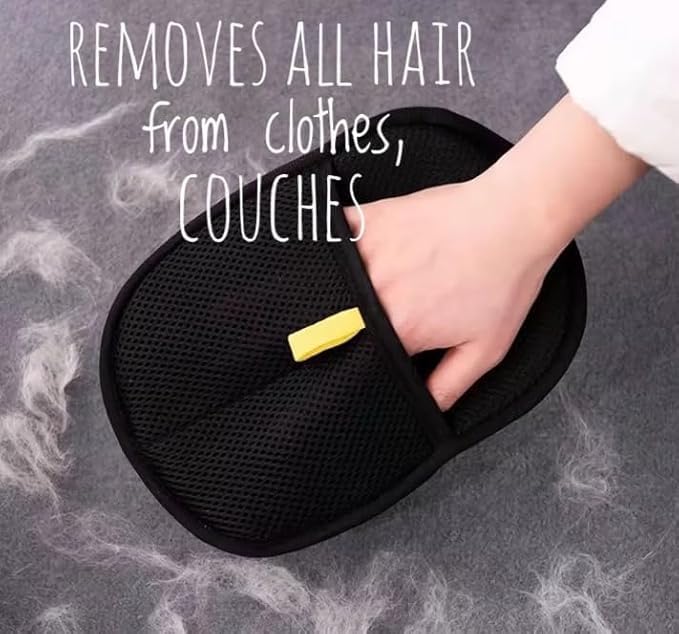 Gants anti-peluches lavables pour enlever les poils d'animaux et les vêtements et meubles réutilisables - 6