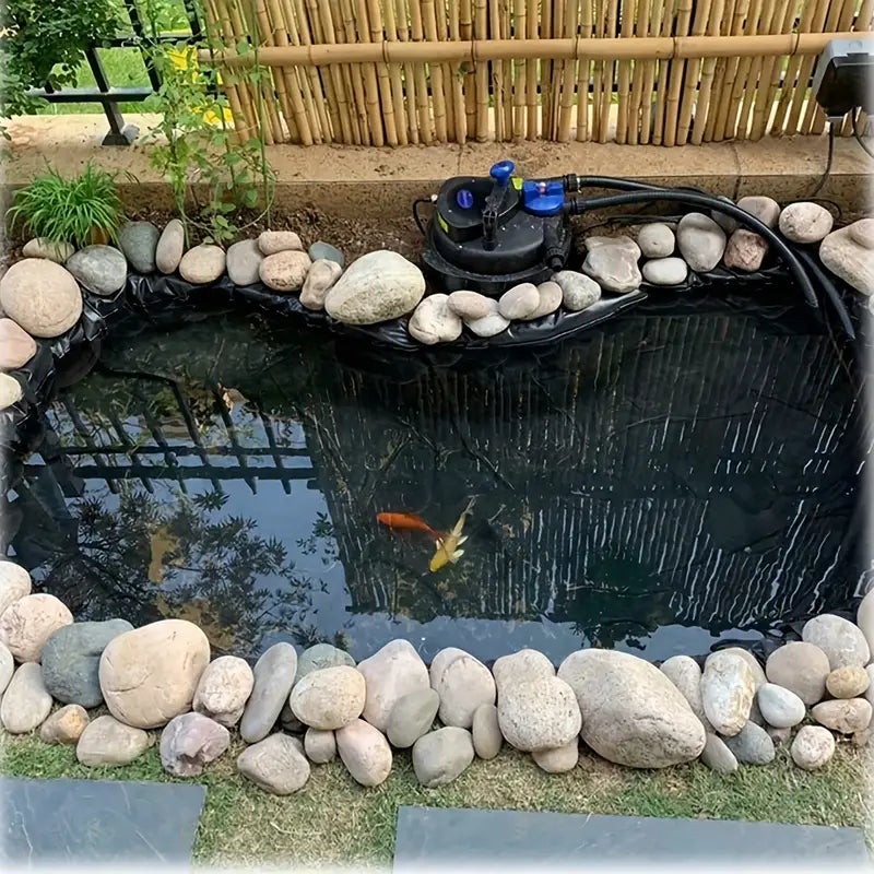 Bâche pour bassin de jardin, revêtement pour bassin en PE, protection UV, imperméable-(200*300CM). - 2