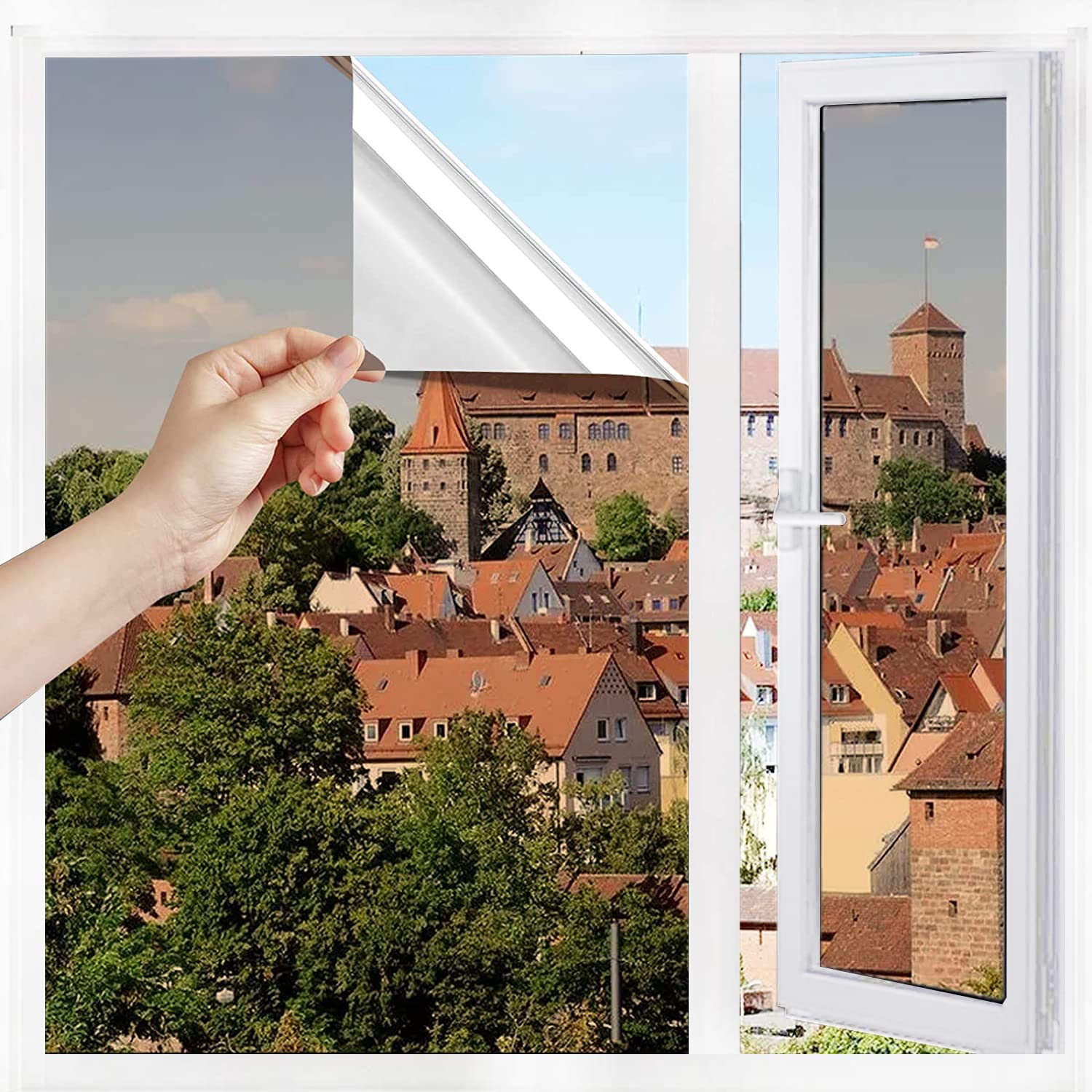 Film Miroir Fenêtre sans Tain Anti Chaleur AntiRegard Contrôle de la — free download