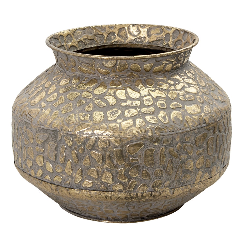 Vaso da fiori Clayre & Eef 16x24 cm Pietra grigia