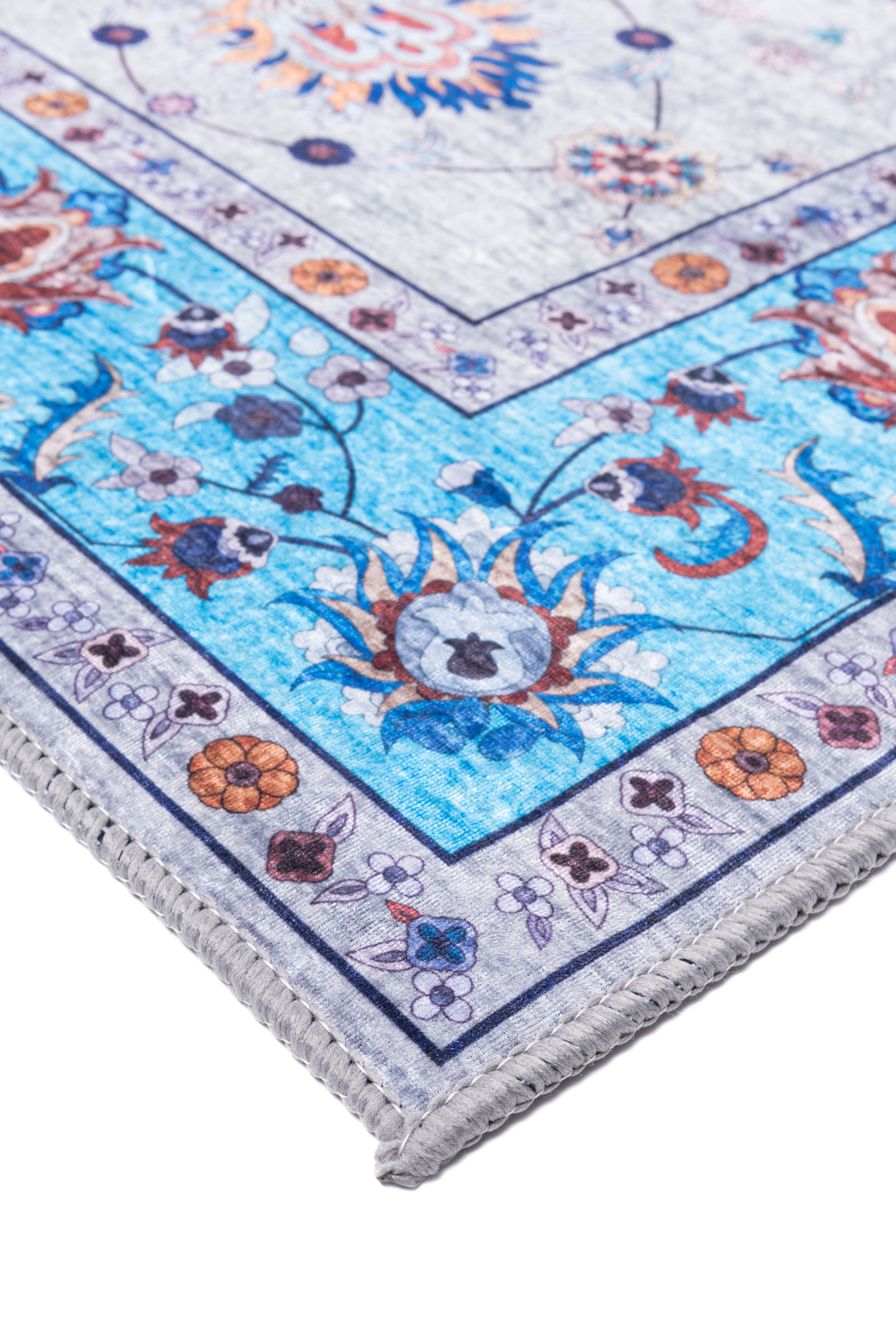 Dywan Multidecor Print Shine 160 x 230 cm klasyk turkusowy 1 szt. - 2