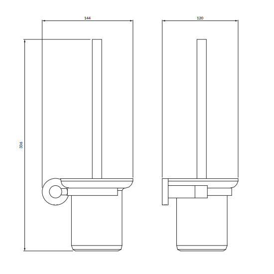 Spazzola da bagno MODERN PROJECT - 3