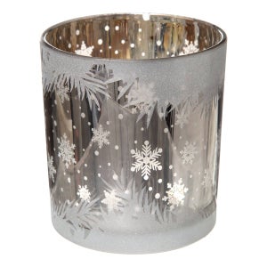 Portacandele In Vetro Set 24 Pezzi Romadedi Porta Candele Portacandele Trasparente - Set Di 12 Per Tavolo, Centrotavola Moderno Per Lumini Decorazioni Casa Natalizie Matrimonio Festa Portacandela Vetro
