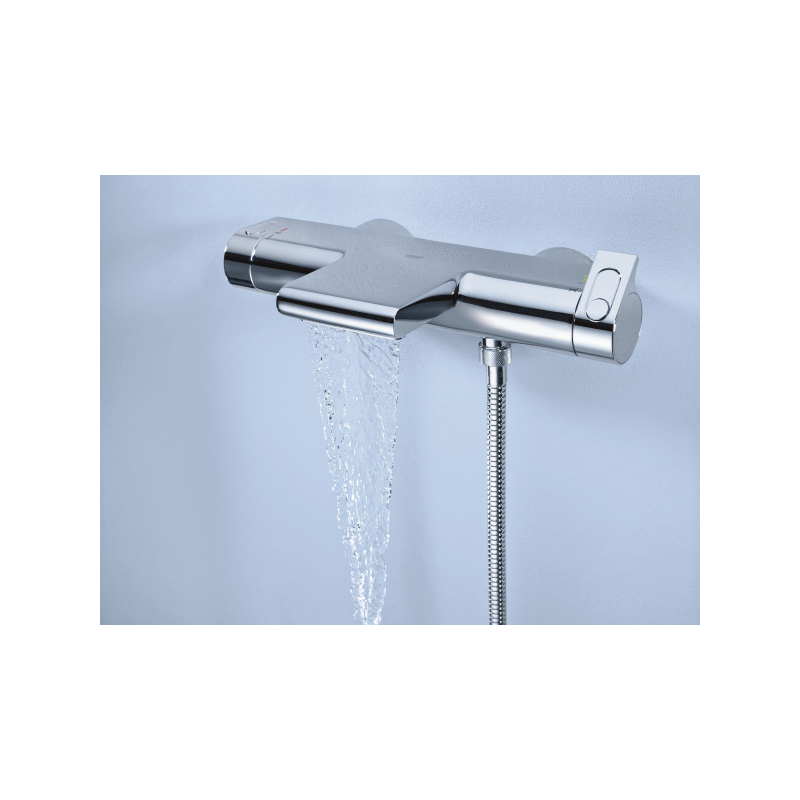Mitigeur thermostatique bain/douche 1/2″ chromé Grohtherm 2000 34174001 Grohe - 4