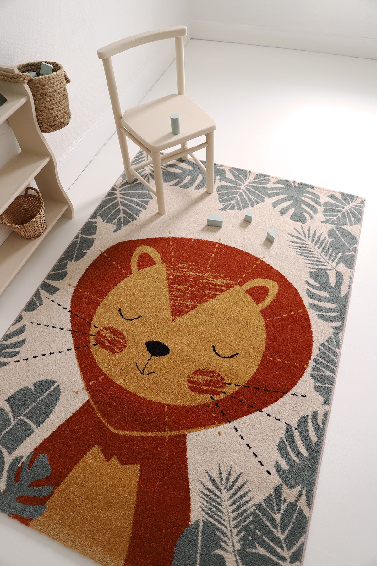 Tapis enfant lion 120x170cm Ichiro M - 5