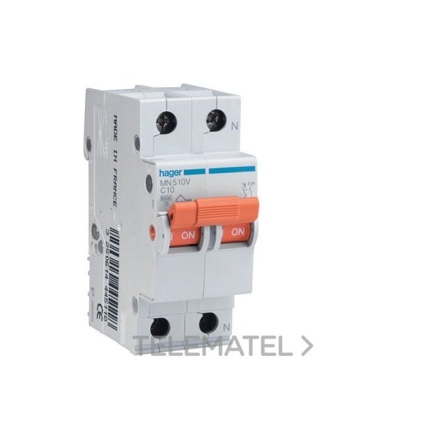 HAGER MN240V | Interruttore MN 2P 40A curva C