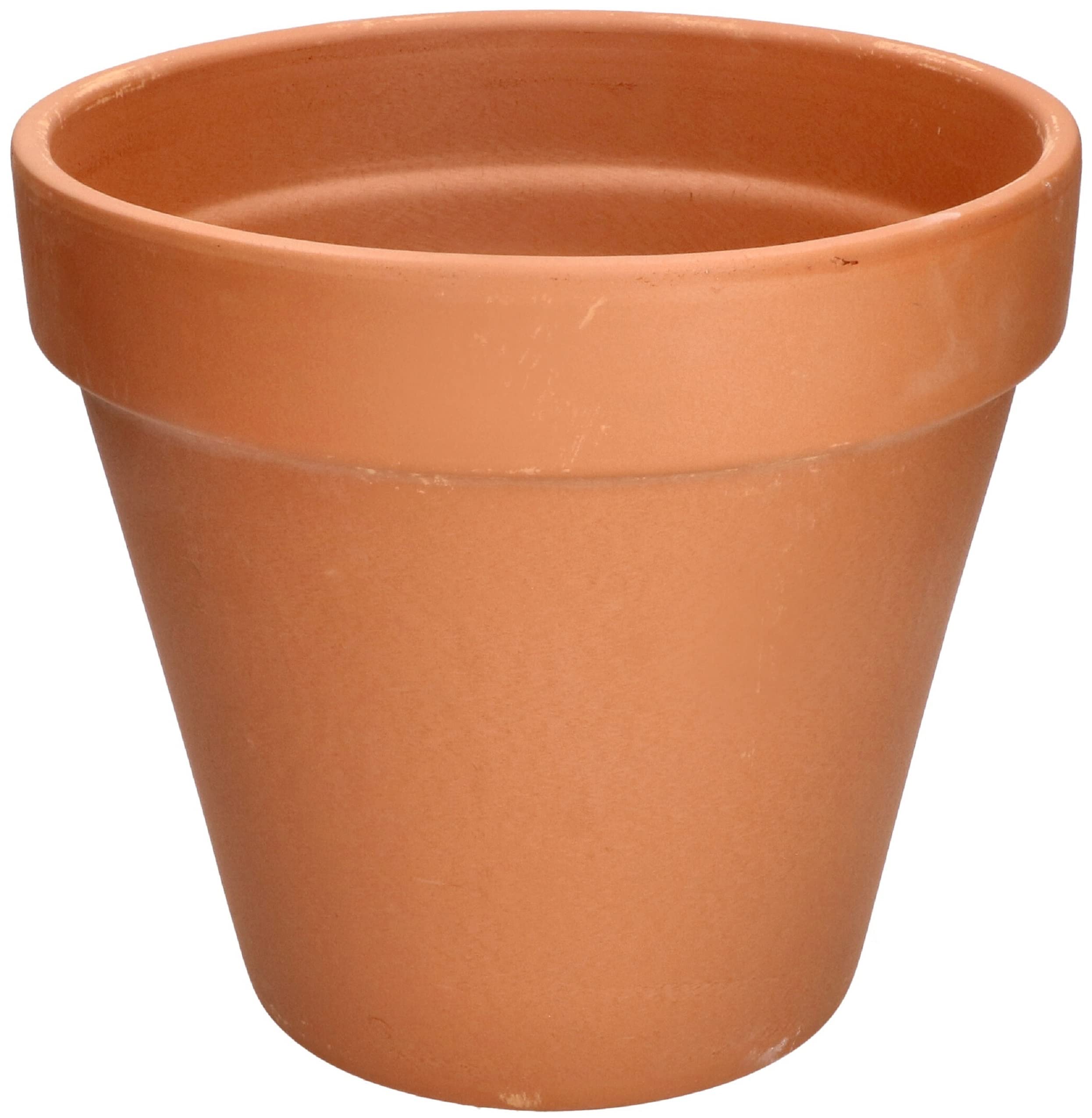 Doniczka donica fi 35 cm ceramiczna terakota na kwiaty do ogrodu ogródka - KOTARBAU