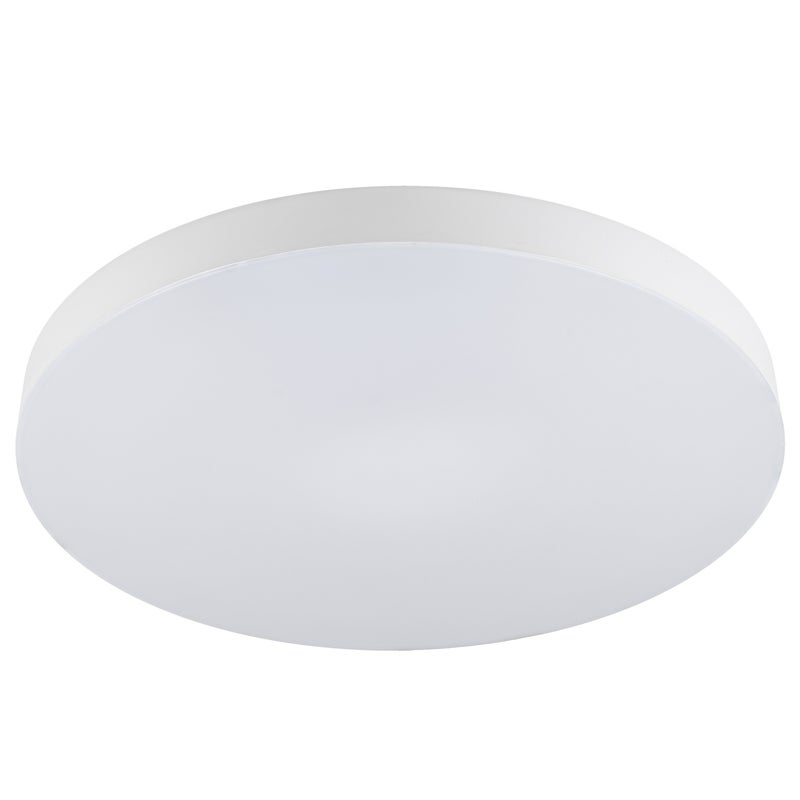 Plafon biały LED do łazienki - Lampa sufitowa okrągła 3 barwy światła wodoodporna - Panel natynkowy 40cm IP54 - LEDHOFF