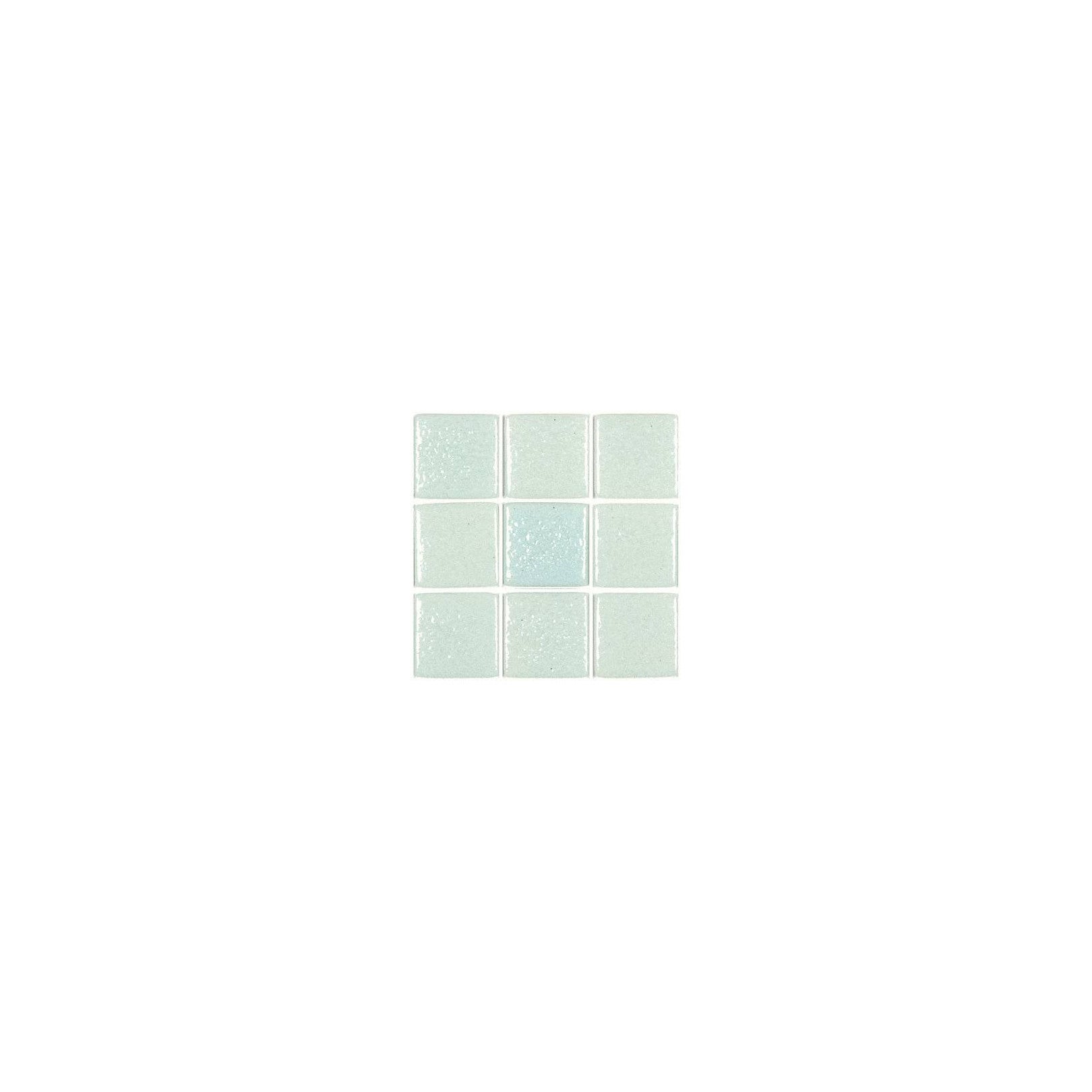 Mosaïque Gris Zementoptik Pâte de Verre Brillant Carré Mur Cuisine Bain